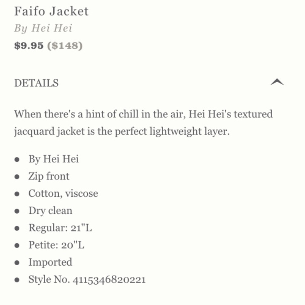 Faifo Jacket - Picture 3 of 4